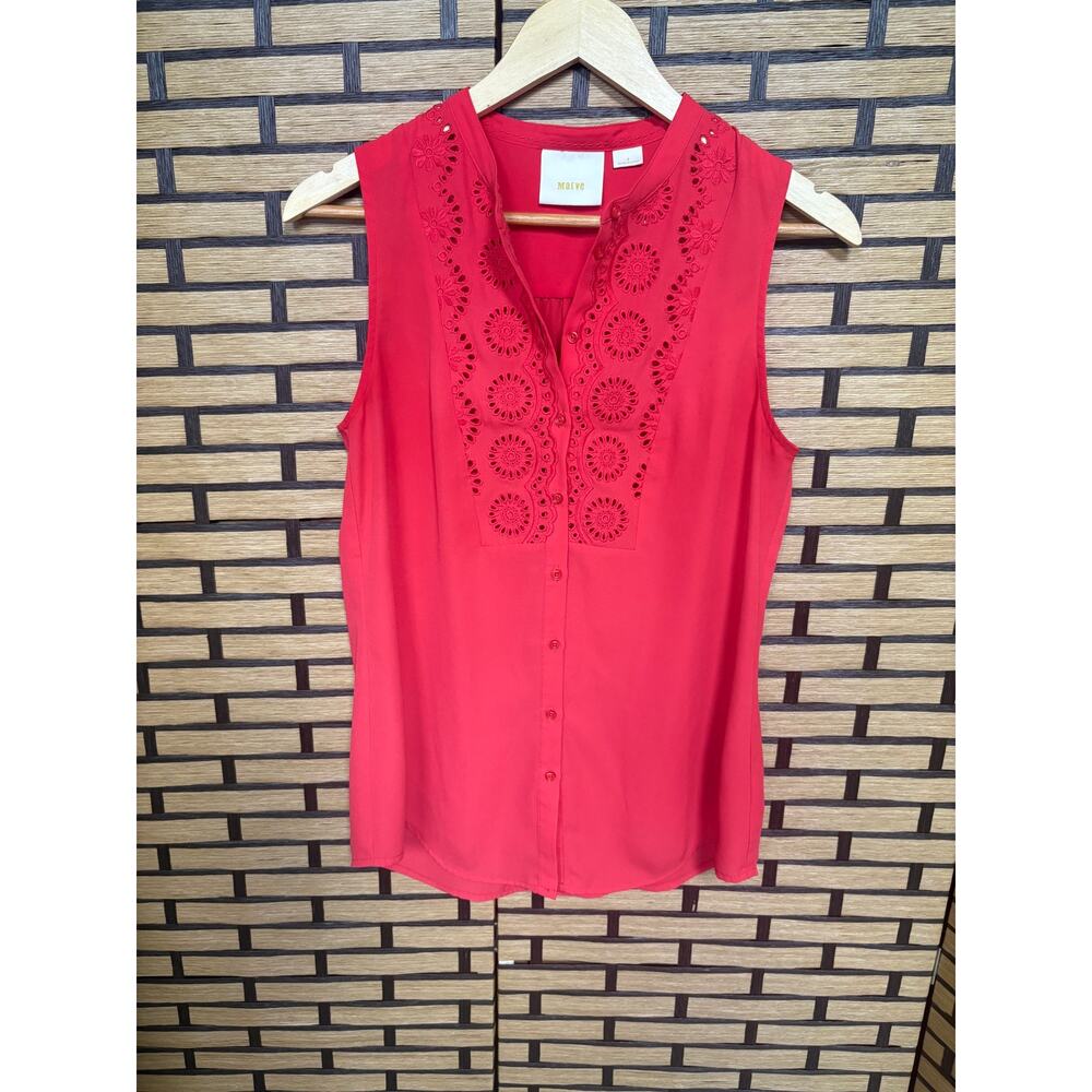 Maeve‎ Red Tank Top Size 6